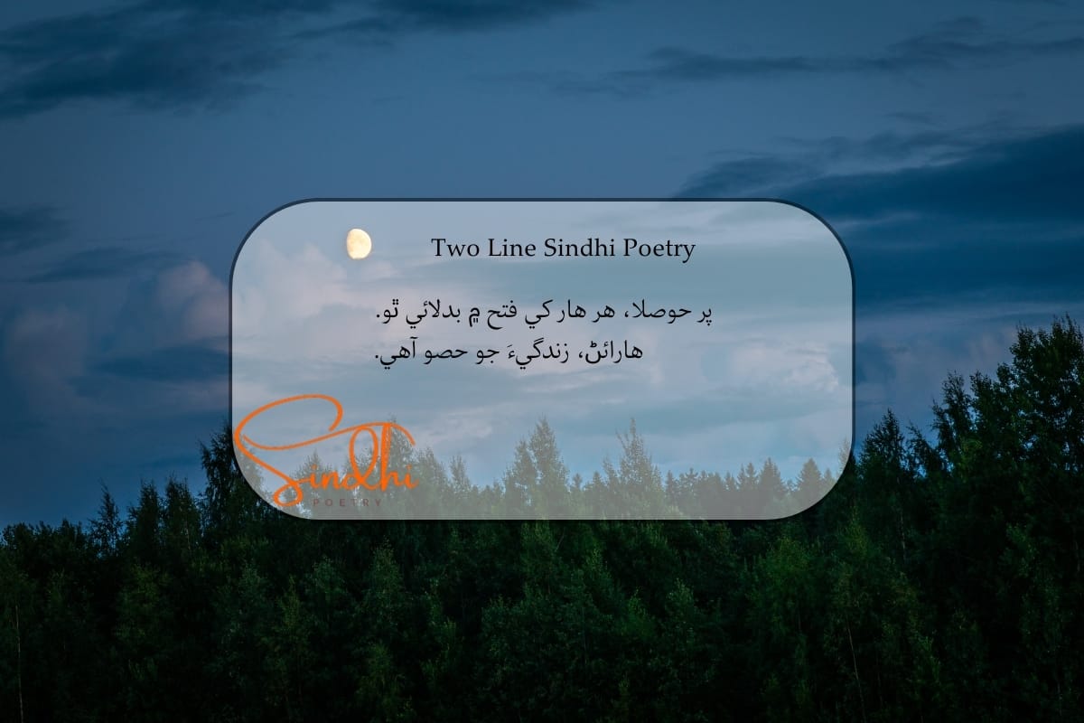 Sindhi 2 line Shayari